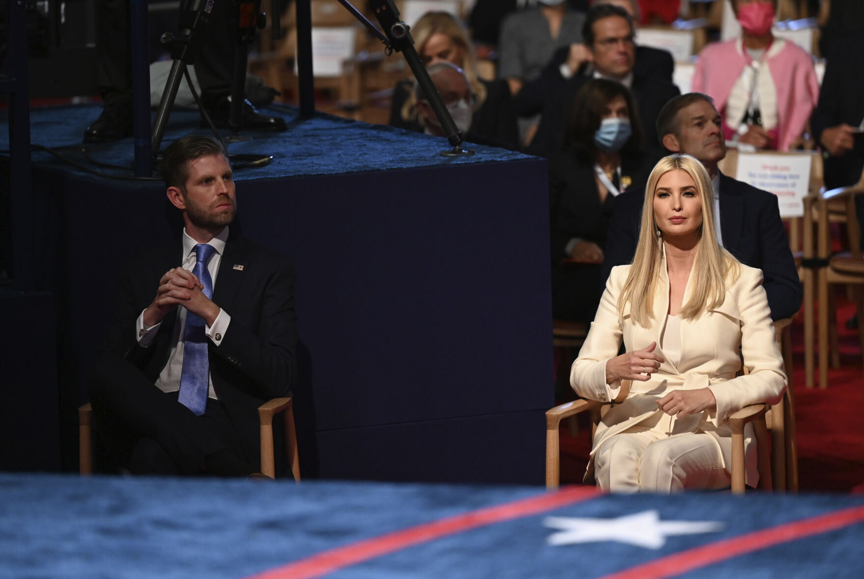 Tuesday: Trump's adult children attend debate without masks